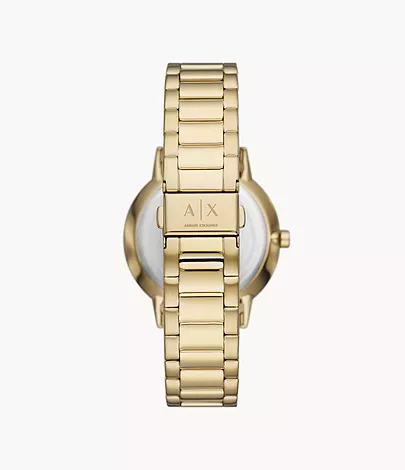 Armani Exchange Multifunction Gold-Tone Stainless Steel Watch - AX2747 -  Watch Station