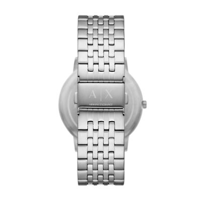 Watch Station - Steel Watch Stainless Exchange AX2870 - Two-Hand Armani
