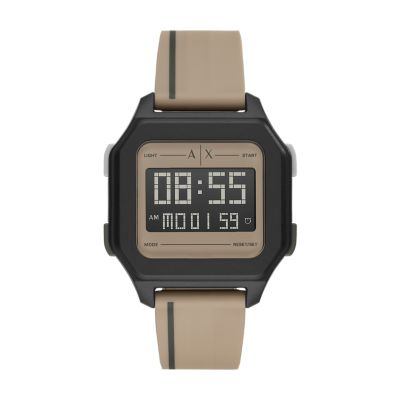 armani exchange digital watch