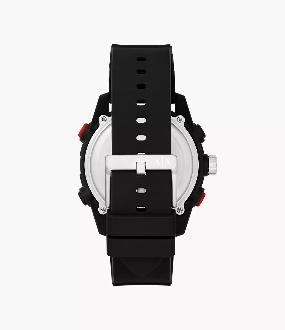 AX2960 Watch Black Watch - Armani analogue-Digital - Exchange Station Silicone