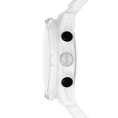 Armani Exchange analogue-Digital White Silicone Watch - AX2961 - Watch  Station