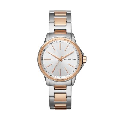 Armani Exchange Three-Hand Two-Tone 