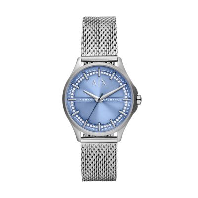 Montre armani 2025 maille milanaise