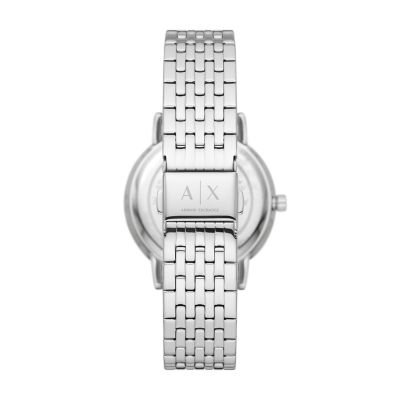 Armani Exchange Three-Hand Stainless Steel Watch - AX5578 - Watch