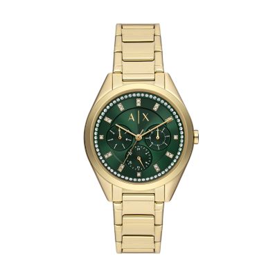 Armani Exchange Multifunction Gold-Tone Stainless Steel Watch - AX5661 -  Watch Station | Quarzuhren