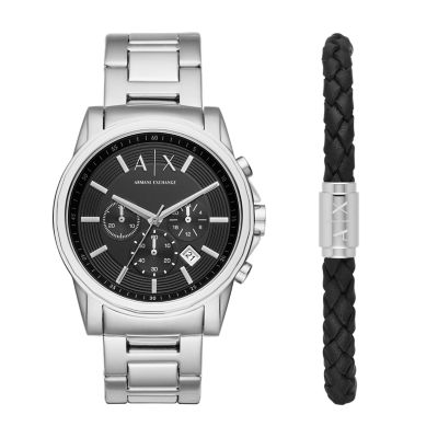 armani exchange watch set