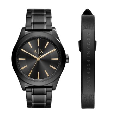 armani exchange watch set