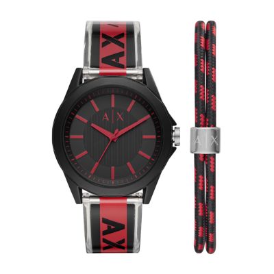 Armani Exchange Watch and Bracelet Gift 