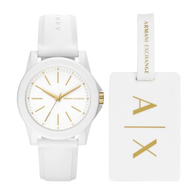 Armani exchange discount white