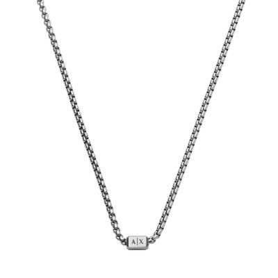 Armani 2025 exchange necklace