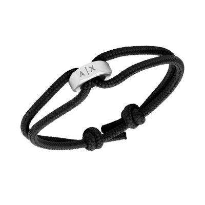 Armani Exchange Black - Bracelet - AXG0090040 ID Station Watch Polyester