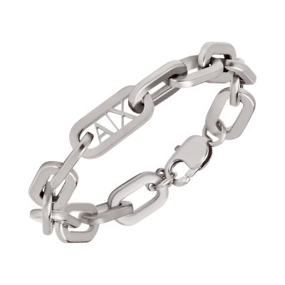 Armani Exchange Stainless Steel Chain Bracelet - AXG0117040 - Watch Station | Edelstahlarmbänder