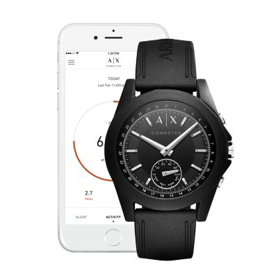 armani exchange unisex hybrid smartwatch axt1001