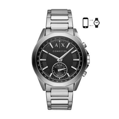 armani exchange connected hybrid men's watch