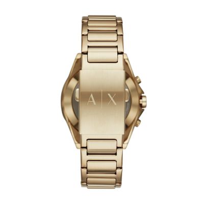 Armani Exchange Men's Gold-Tone 