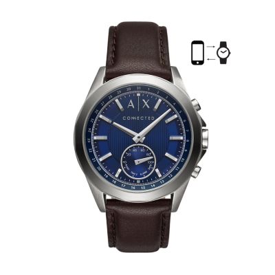 armani exchange hybrid watch