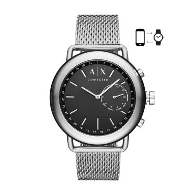 Armani Exchange Men's Silver Stainless 