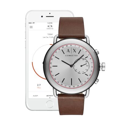 hybrid smartwatch armani exchange