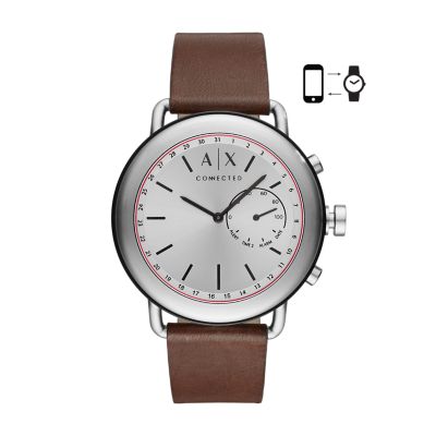 armani exchange hybrid watch