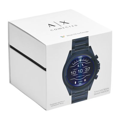 armani exchange touchscreen smartwatch