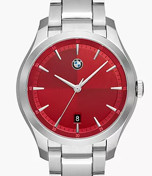 BMW Men's Three-Hand Stainless Steel Watch