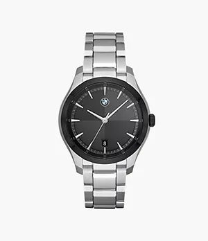BMW Men's Three-Hand Date Stainless Steel Watch