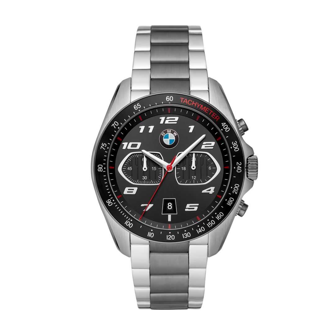 BMW Men's Chronograph Two-Tone Stainless Steel Watch - Gunmetal / Silver / Two Tone