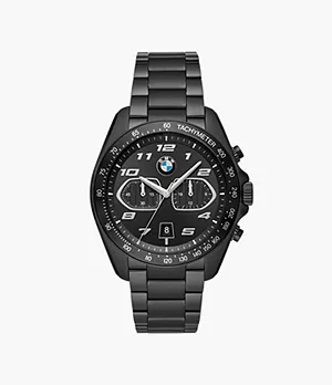 BMW Chronograph Black IP Watch