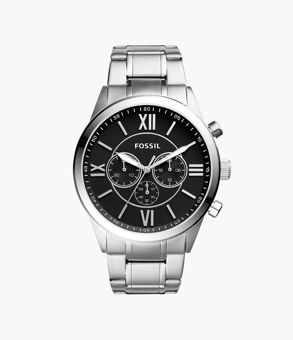 Flynn Chronograph Stainless Steel Watch Jewelry
