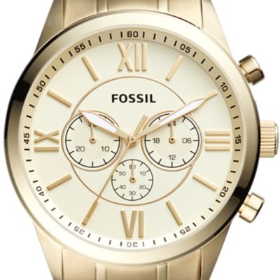 Flynn Chronograph Gold-Tone Stainless Steel Watch