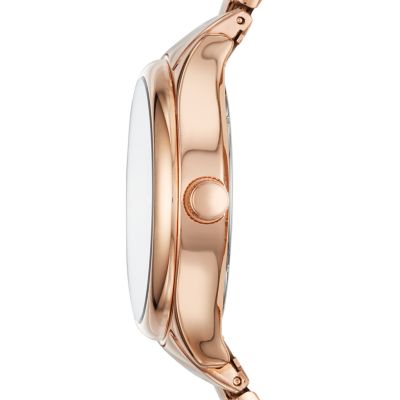 Modern Sophisticate Multifunction Rose Gold-Tone Stainless Steel