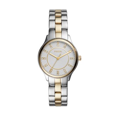 Two tone Womens Watch Fossil