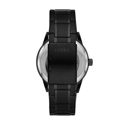 Fossil black strap best sale