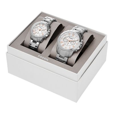 grant chronograph stainless steel watch