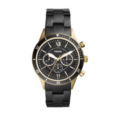 Flynn Sport Chronograph Black Stainless 