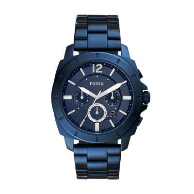 Privateer Sport Chronograph Ocean Blue Stainless Steel Watch 