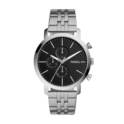 Fossil all stainless shop steel 5 atm