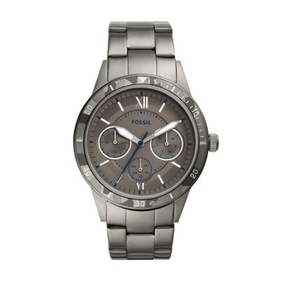 flynn sport chronograph silver stainless steel watch