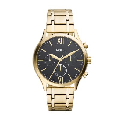 Fenmore Multifunction Gold-Tone Stainless Steel Watch - BQ2366