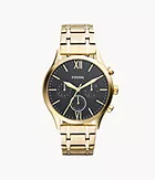 Fenmore Midsize Multifunction Gold-Tone Stainless Steel Watch