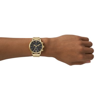 Fenmore Multifunction Gold-Tone Stainless Steel Watch