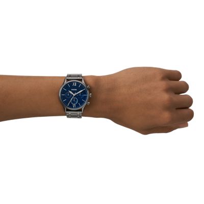 Reloj Fossil Acero Azul BQ2403