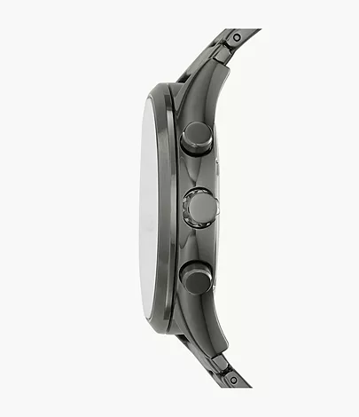 Fenmore Midsize Multifunction Smoke Stainless Steel Watch - BQ2408 