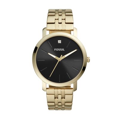 Fossil gold mens discount watch