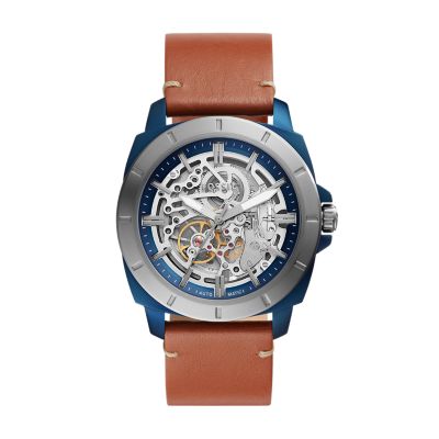 Privateer Sport Mechanical Luggage Leather Watch