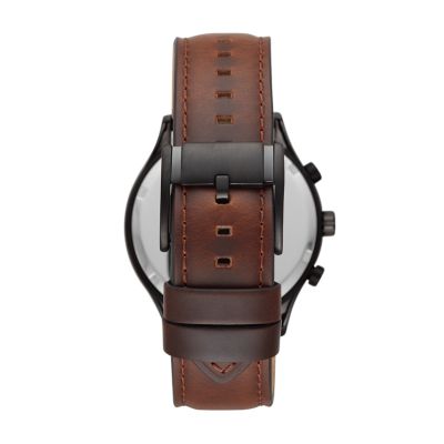 Fenmore Midsize Multifunction Brown Leather WatchFenmore Midsize Multifunction Brown Leather Watch