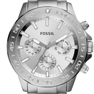 Bannon Multifunction Stainless Steel Watch