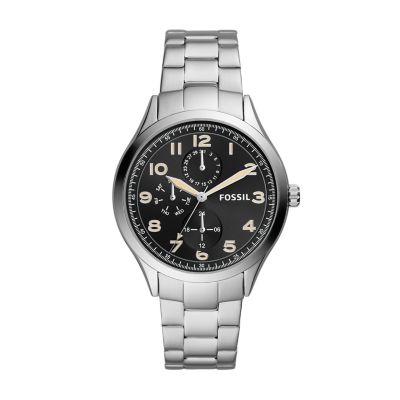 fossil watch iced out