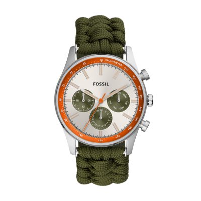 Sullivan Multifunction Green Nylon Watch