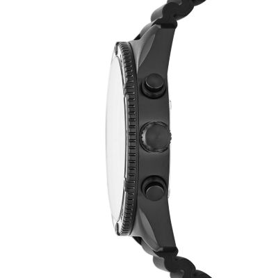 Brox Multifunction Black Silicone Watch - BQ2534 - Fossil